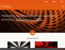 Tablet Screenshot of itsma.com
